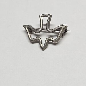 Vintage Holy Spirit Silver/Pewter Finish Dove Pin